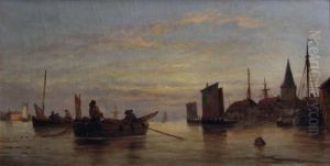 Dutch Canal Scene