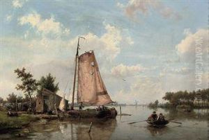 Along The River On A Sunny Day