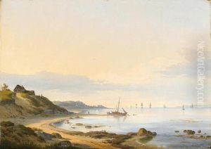 Hollandische Kustenlandschaft by Hermanus Koekkoek