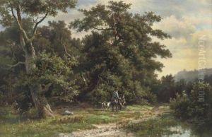 A Successful Fox-hunt by Hermanus Koekkoek
