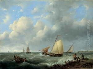 Signiert Unten Rechts: H. Koekkoek Sen. by Hermanus Koekkoek