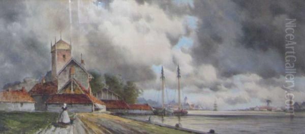 On The Mass,
Near Duivendrecht - view 1