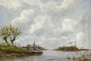 Noorden, Holanda by Hermanus Jr. Koekkoek