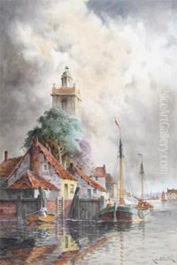 View Of Leyden;