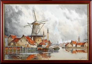 Two Dutch Harbour Scenes