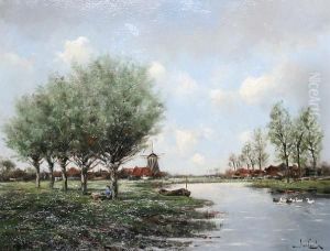 A Dutch River Landscape A Dutch River Landscape
