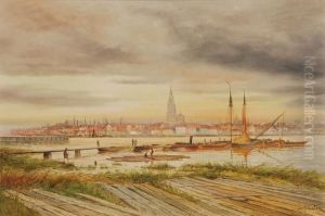 Rotterdam by Hermanus Jr. Koekkoek