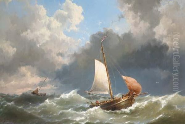 Sailing Out On Choppy Waters - view 1