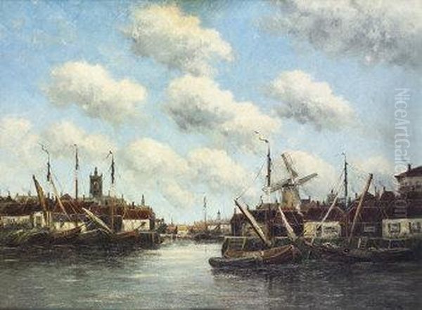 The Old Harbour, Flushing, Holland - view 1