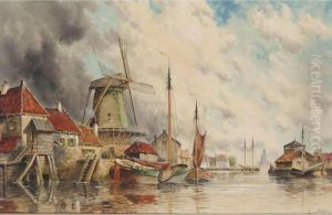 Haarlem Canal, Holland