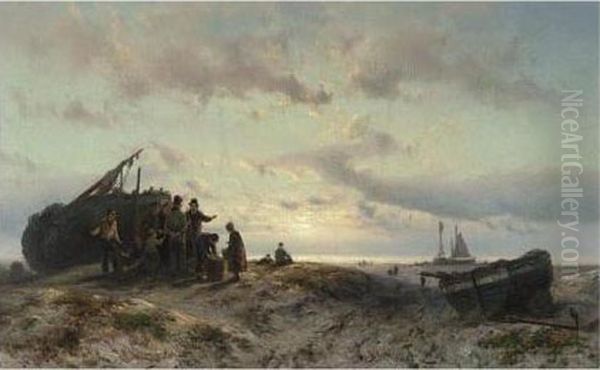 A Beach Scene - view 1