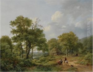 Travellers Near The Wylermeer, Beek Travellers Near The Wylermeer, Beek