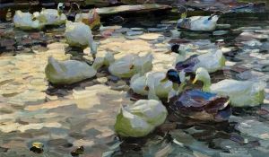 Zwolf Enten by Alexander Max Koester