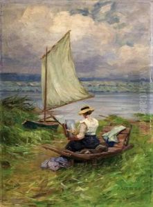 Near Lake Constance by Alexander Max Koester