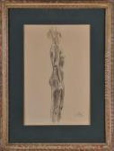 Pair Of Nude Studies by Georg Kolbe