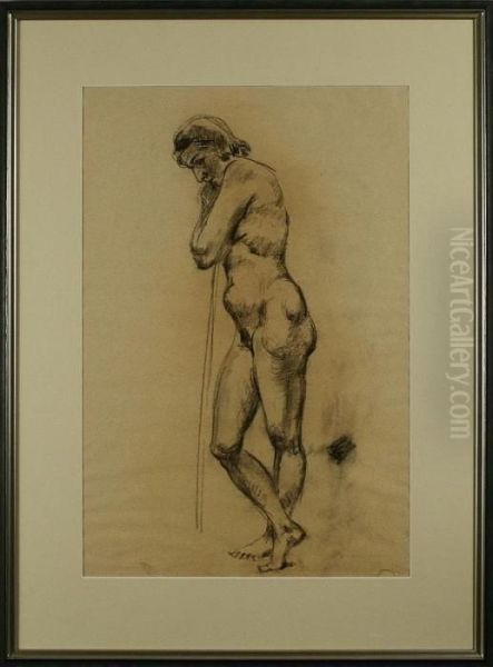 Stehender Weiblicher Akt - view 1