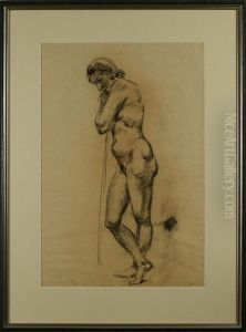 Stehender Weiblicher Akt