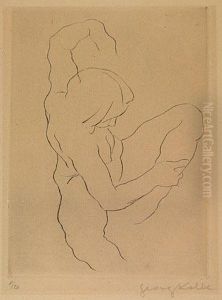 Seated Nude by Georg Kolbe