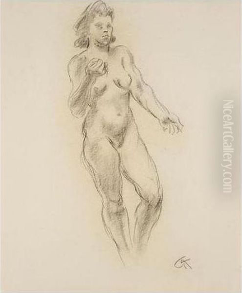 Stehender Weiblicher Akt (standing Female Nude) - view 1