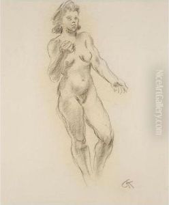 Stehender Weiblicher Akt (standing Female Nude) by Georg Kolbe