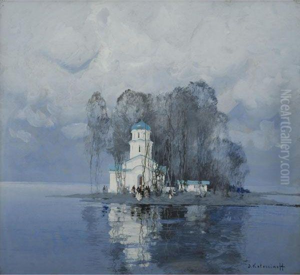 Church In Winter - view 1