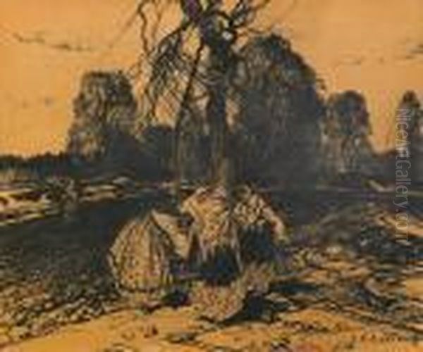 Gossiping In The Fields - view 1