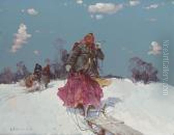 Sledging - view 1