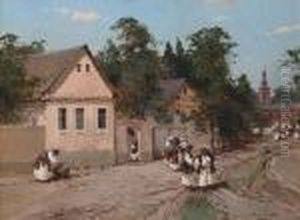 Village Scene Village Scene