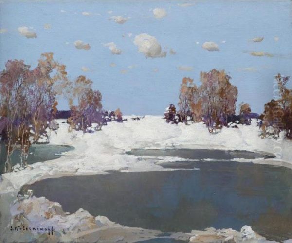 Lake In Winter - view 1