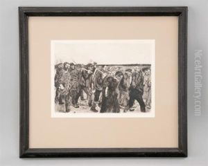 March Of The Weavers by Kathe Kollwitz