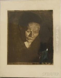 Gesenkter Frauenkopf by Kathe Kollwitz