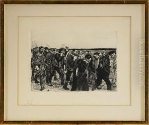 Weberzug by Kathe Kollwitz