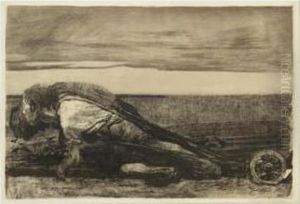 Die Pfluger (from Bauernkrieg) by Kathe Kollwitz