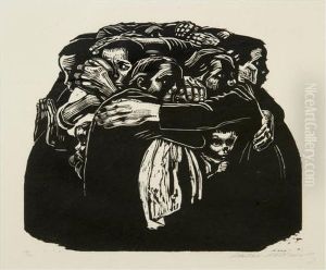 Die Mutter, Pl. 6 (from Krieg) by Kathe Kollwitz