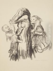 Gefallen (knesebeck 150) by Kathe Kollwitz