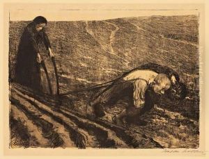"pflugzieher Und Weib" by Kathe Kollwitz