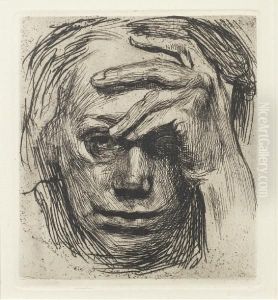 Self-portrait by Kathe Kollwitz