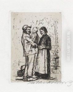 Begrussung
. by Kathe Kollwitz