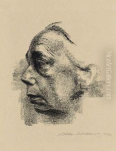 Selbstbildnis Im Profil by Kathe Kollwitz