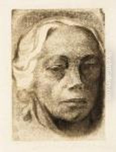 Selbstbildnis by Kathe Kollwitz