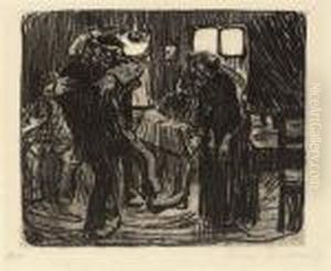Hamburger Kneipe by Kathe Kollwitz