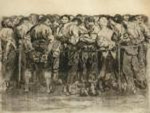 The Prisoners by Kathe Kollwitz
