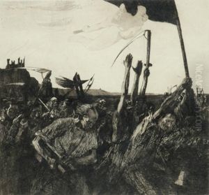 Aufruhr by Kathe Kollwitz