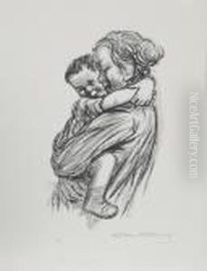 Mother And Child by Kathe Kollwitz