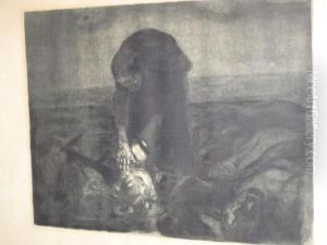 Schlachtfeld by Kathe Kollwitz
