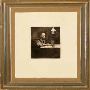 Selbstbildnis Amtisch by Kathe Kollwitz