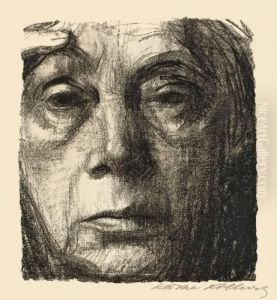 "selbstbildnis" by Kathe Kollwitz