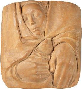 Ruht Im Frieden Seiner Hande by Kathe Kollwitz