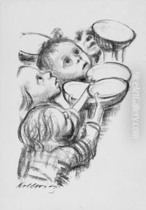 Deutschlands Kinder Hungern by Kathe Kollwitz