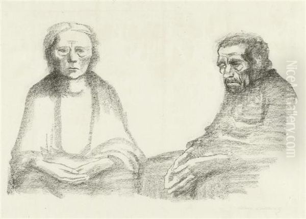 The Parents by Kathe Kollwitz